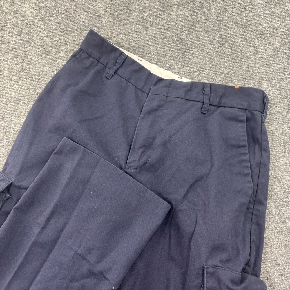 WearGuard Cargo Pants 30 Navy Blue Tactical Workwear Utility Trousers Flaw Mens